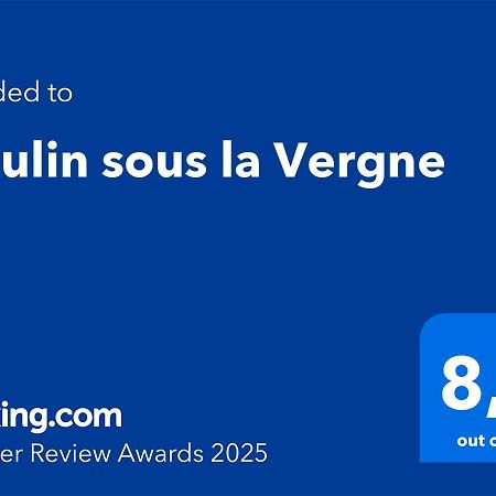 Moulin Sous La Vergne Nanteuil-en-Vallée Eksteriør billede